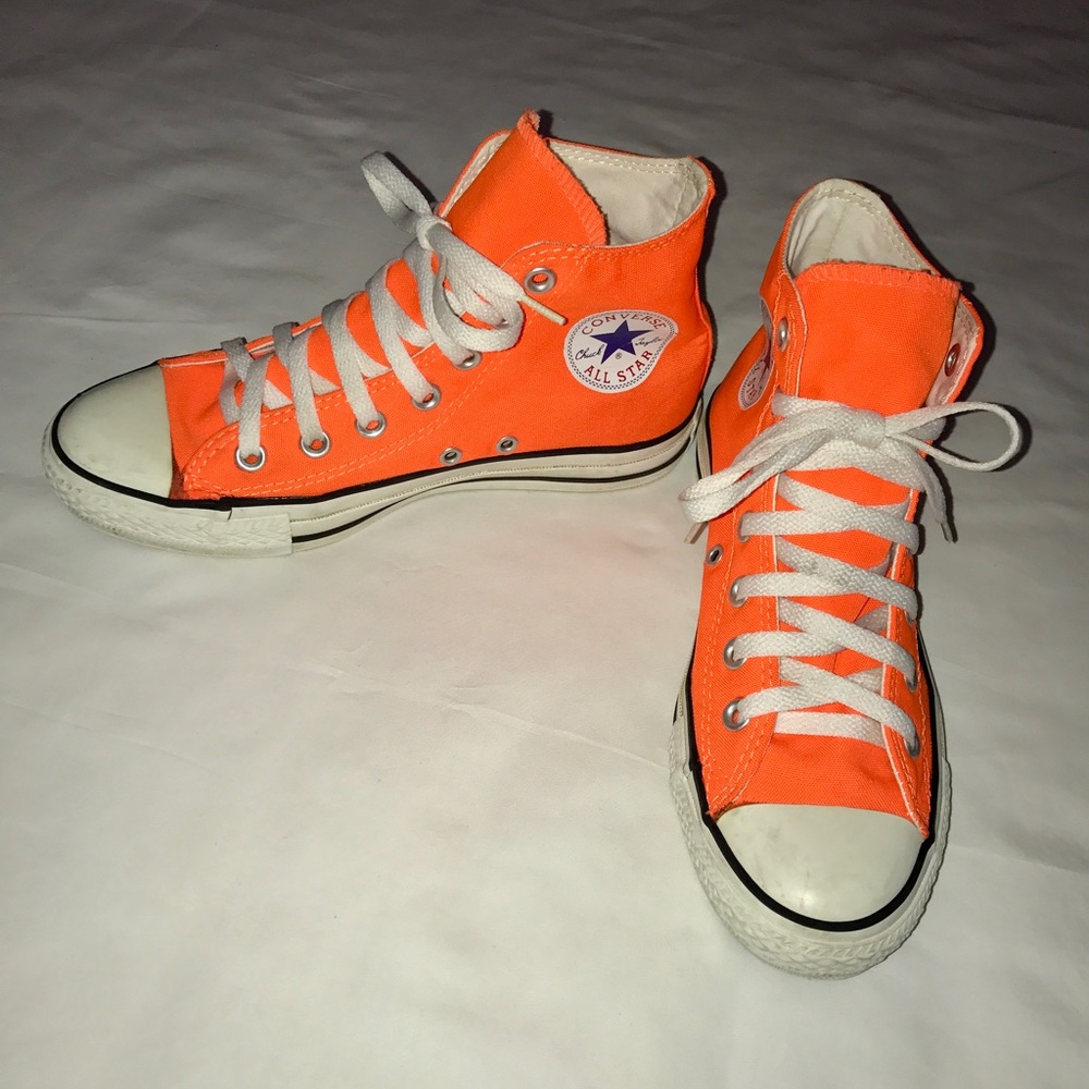 Bright Orange Chuck Taylor Converse