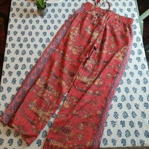 Maison Scotch Neon Trim Drawstring Pants M