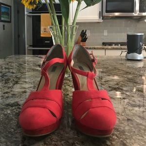 Funky Chunky Red Platforms
