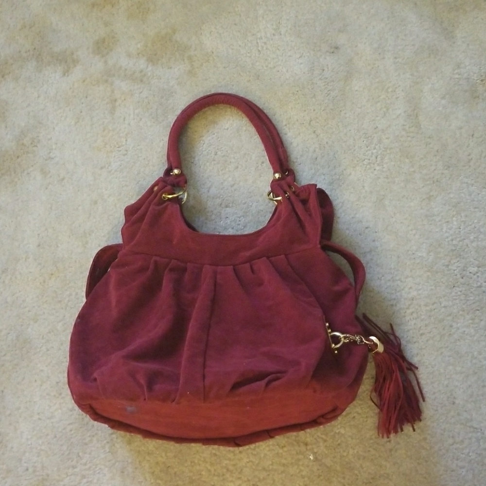 Large Suede Bag