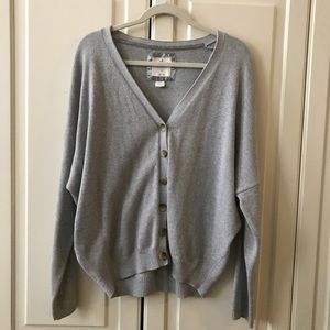 ⛑ Gray Aerie Oversized cardigan