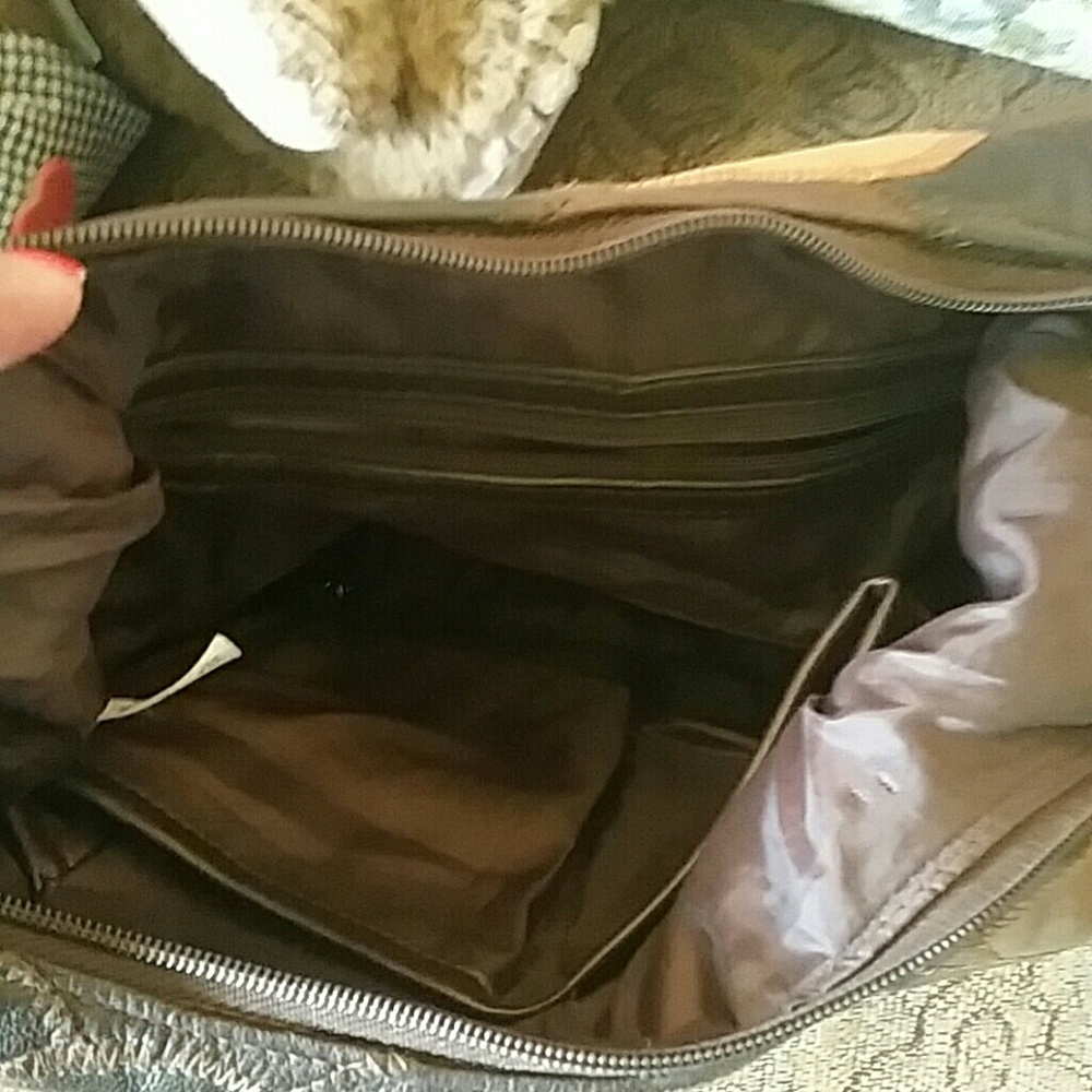 Leather Patchwork Purse - image 6