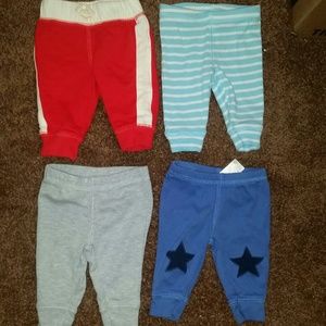 Newborn baby boy onsies and pants!
