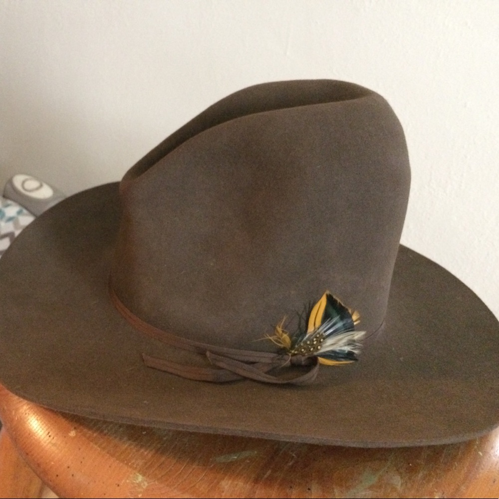 Vintage Dobb's 3X Beaver Cowboy Rancher Hat(7 1/8)