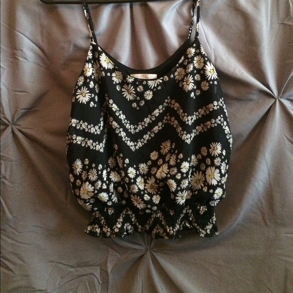 Floral tank top