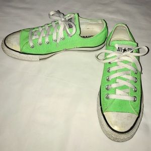 Bright Green Chuck Taylor Converse