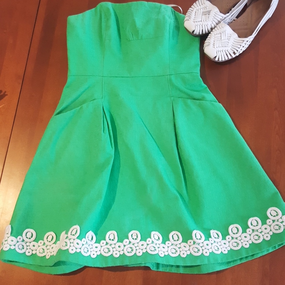 Lilly Pulitzer green dress