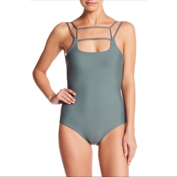 NWOT Mikoh Athens One Piece in Army ✨✨ - Picture 1 of 3