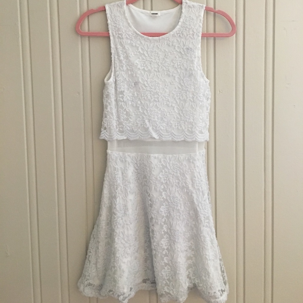 White dress