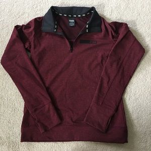 Vs pink half zip