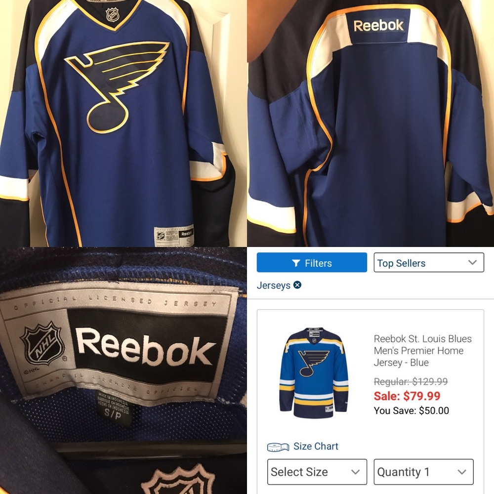 SOLD-Blues jersey