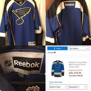 SOLD-Blues jersey