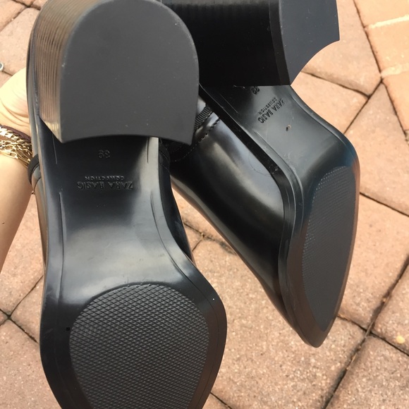 ZARA Black Boots (never worn!) - Picture 3 of 4