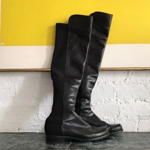 Stuart Weitzman Over the Knee Leather Boot