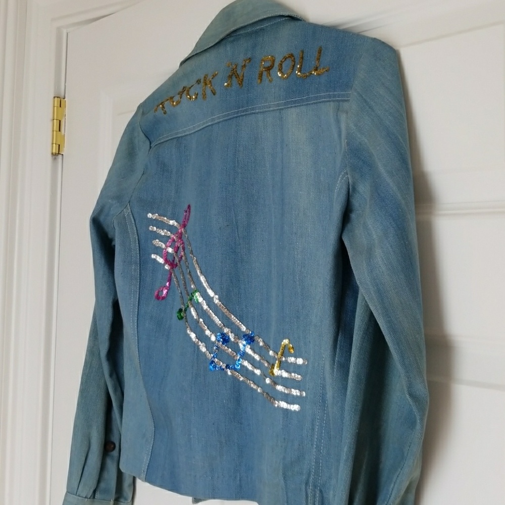 Elvis denim jacket 1970s