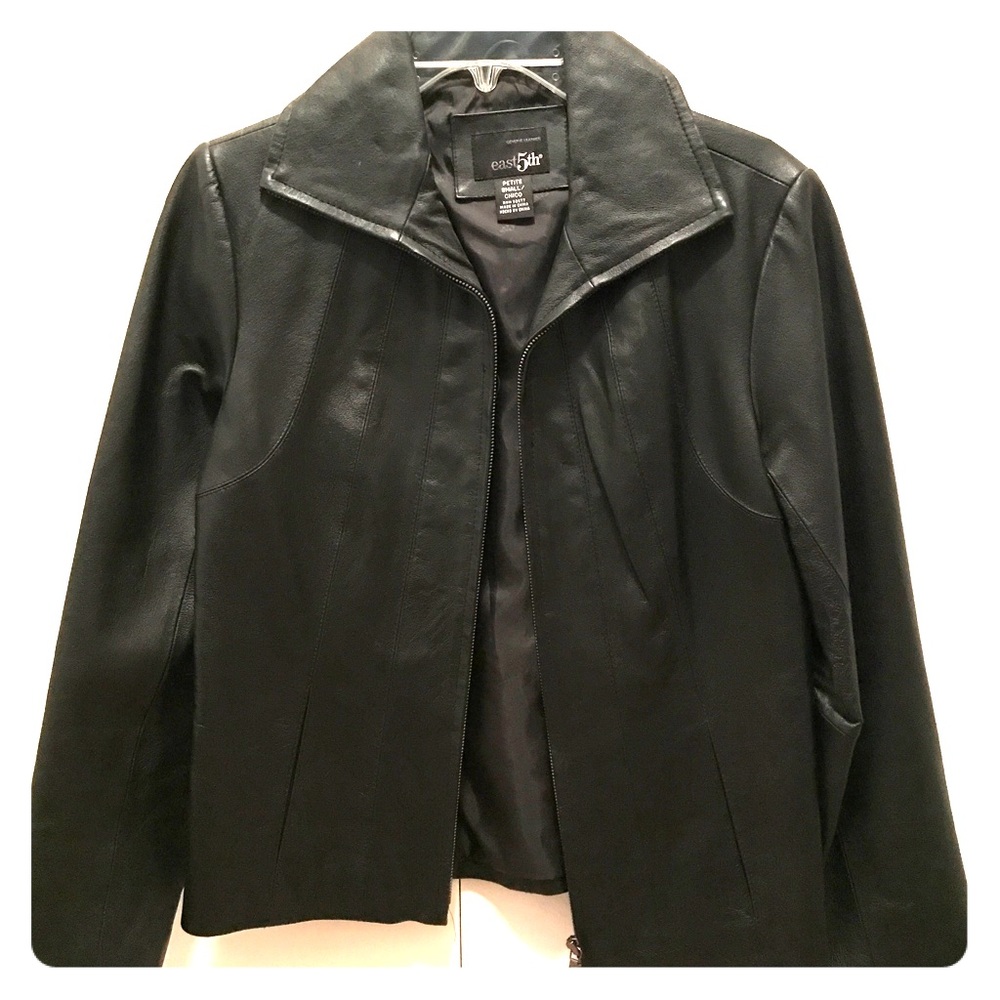 Never worn genuine leather jacket