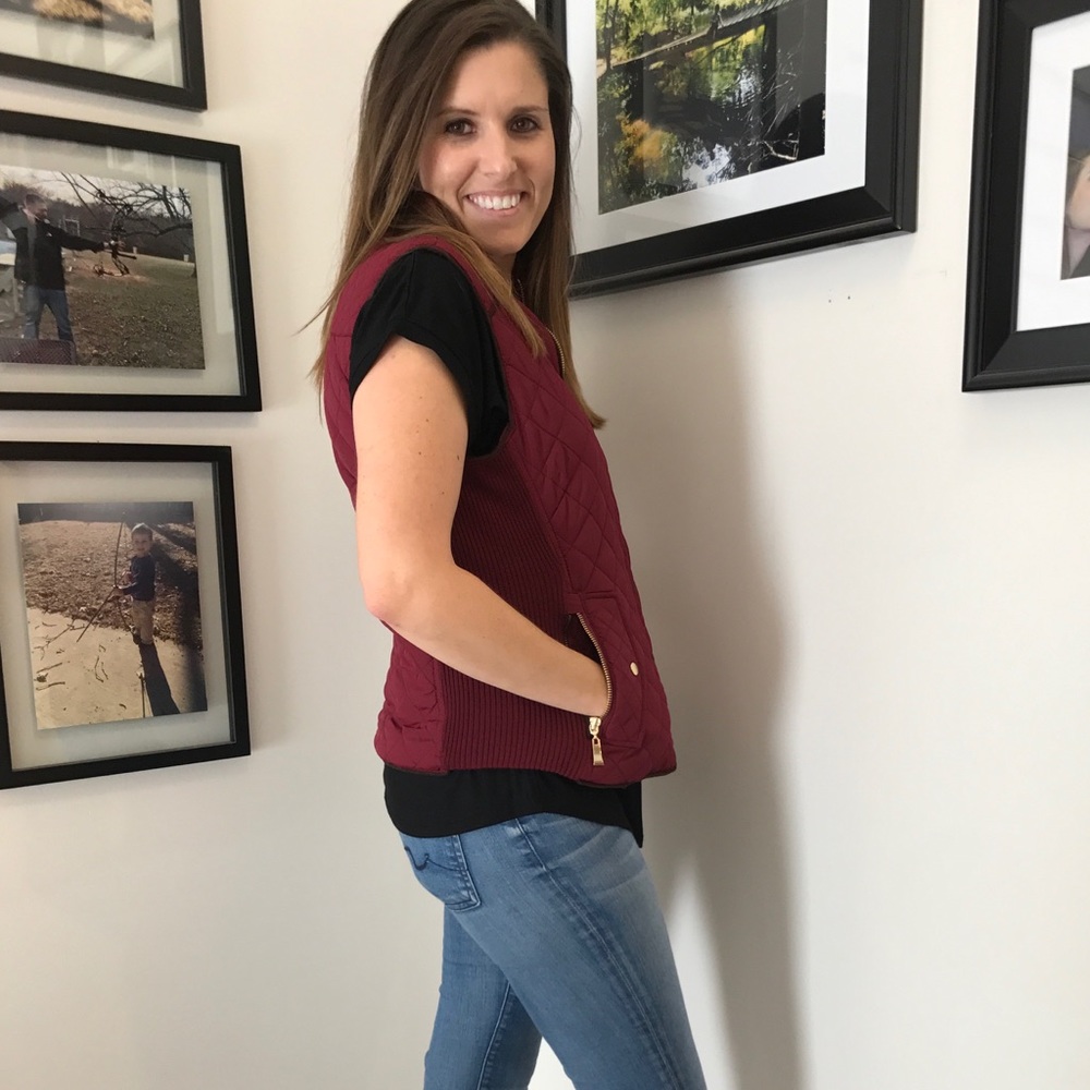 💕LAST ONE💕 Quilted Vest - Picture 6 of 8