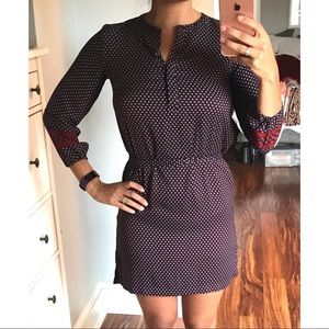 Ann Taylor 3/4 sleeve dress with sinched waist