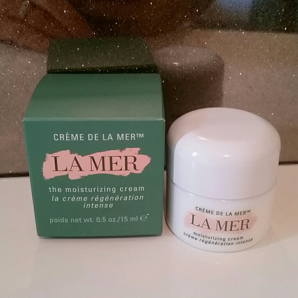 EMPTY la Mer porcelain jar and 2 boxes