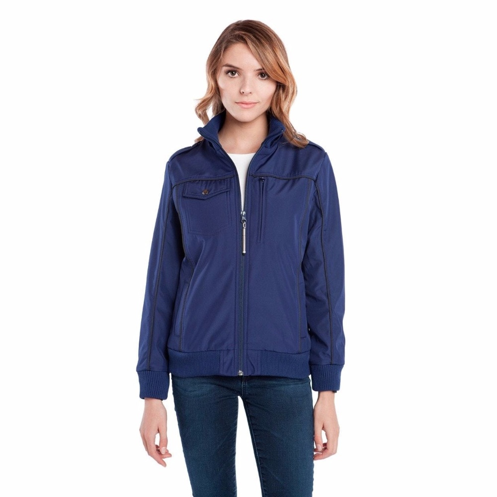 Women's Bomber Blue Jacket