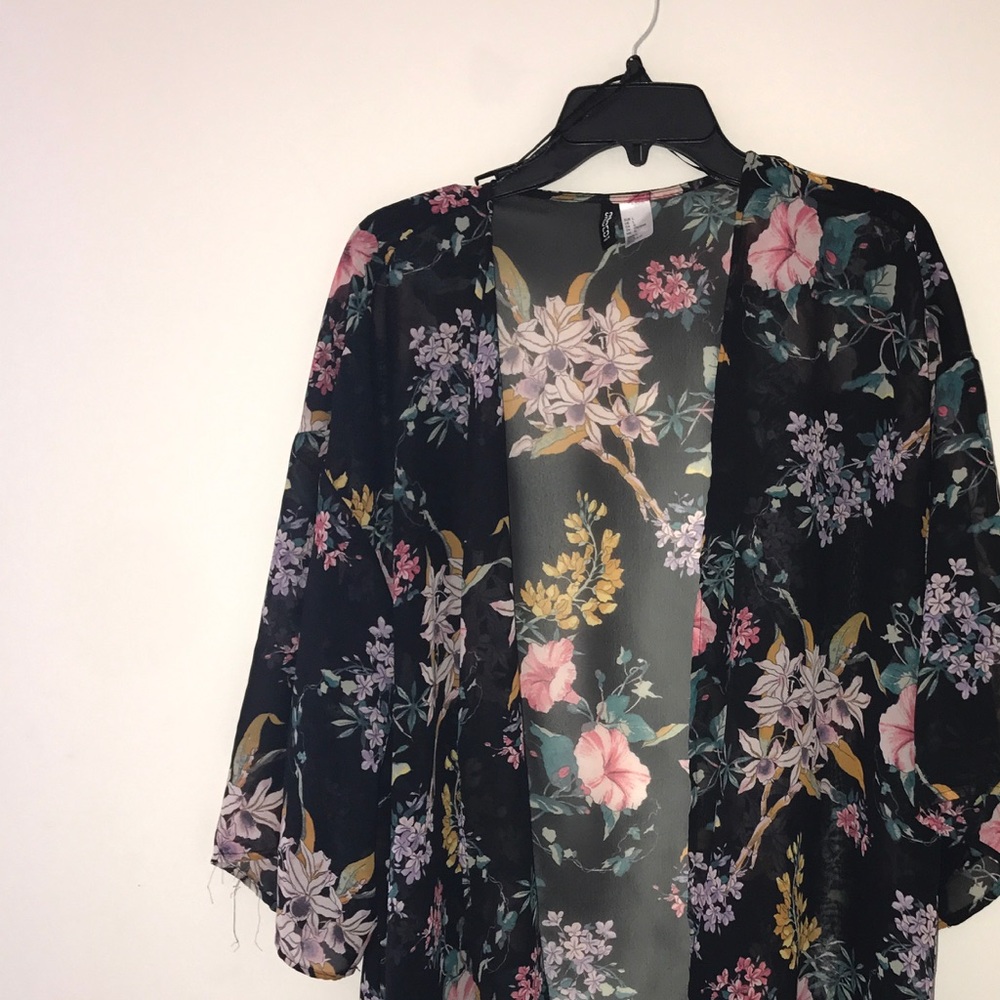 Floral kimono