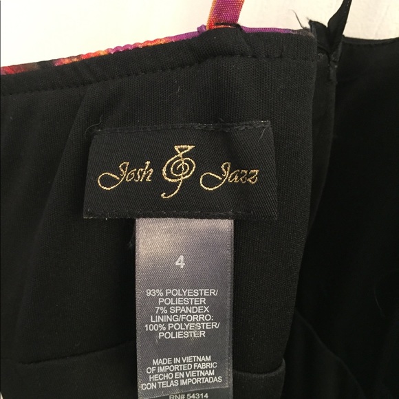 Multi-Colored Cocktail Dress - Picture 3 of 3