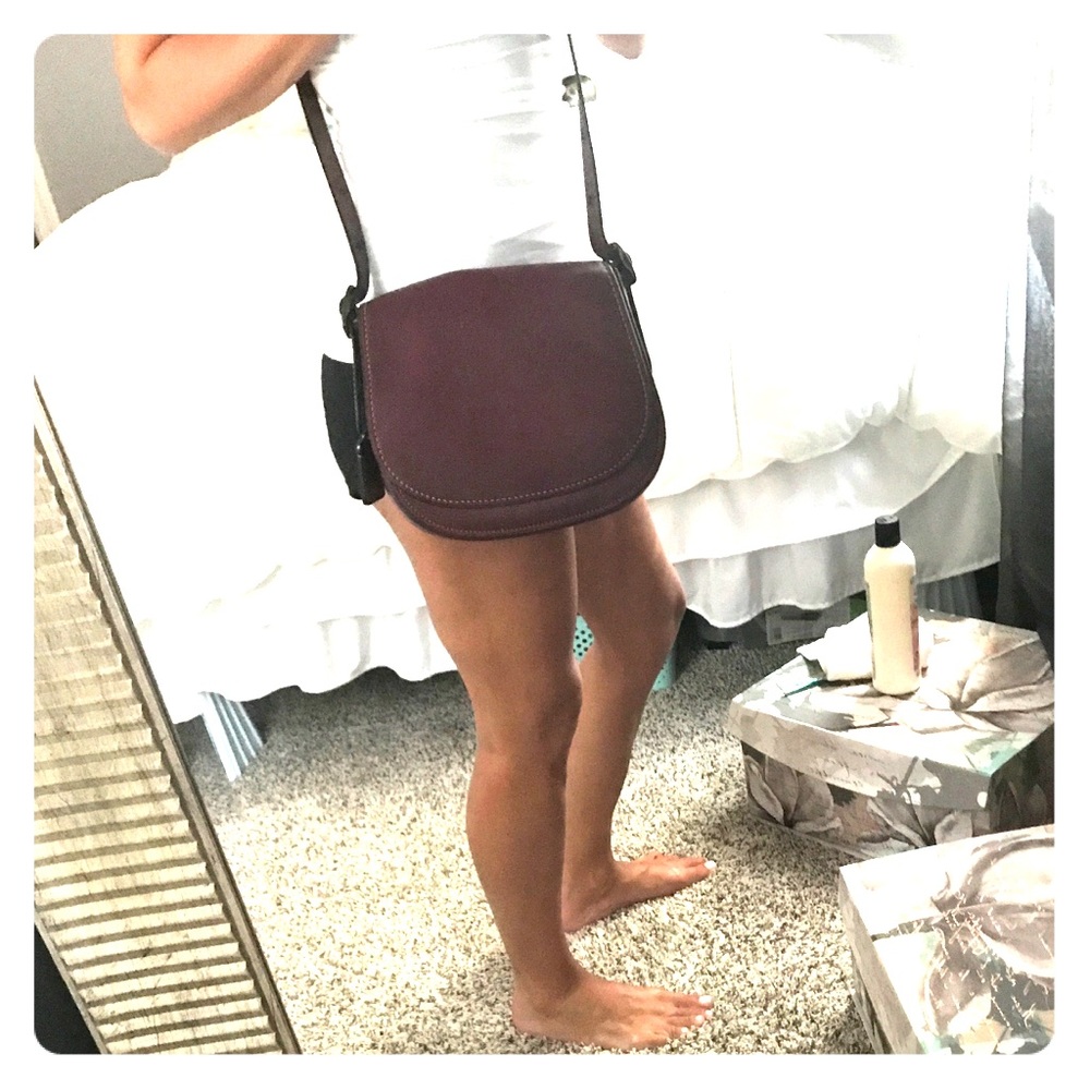 Coach Oxblood Saddle 23 Bag