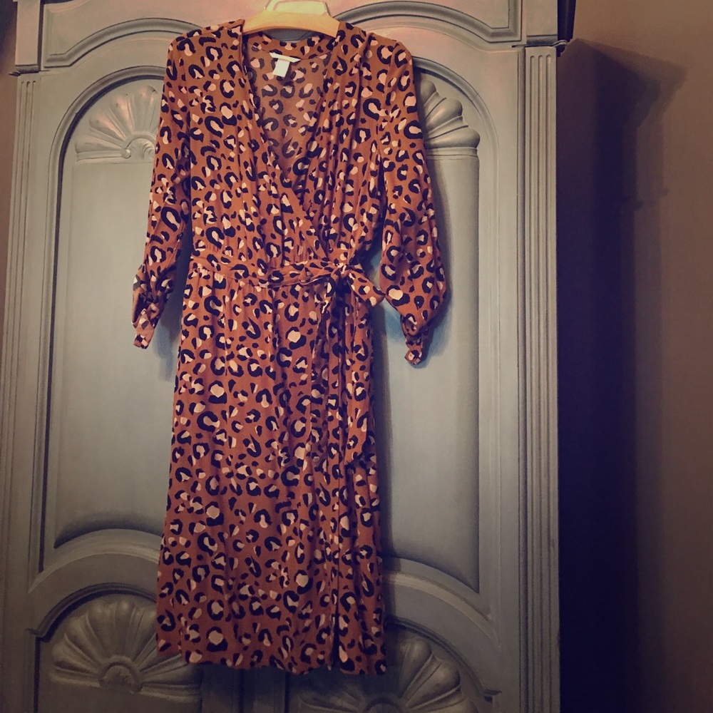 Leopard dress H&M
