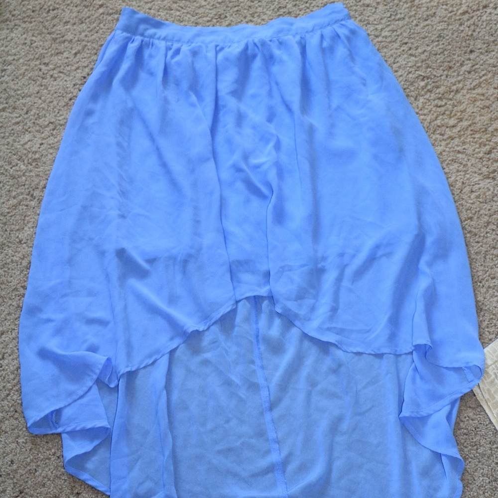Forever 21 high waisted high low skirt
