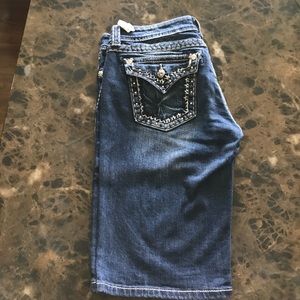 Miss Me easy fit Bermuda shorts