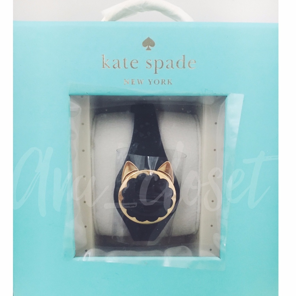 Kate Spade Activity Tracker Black Cat