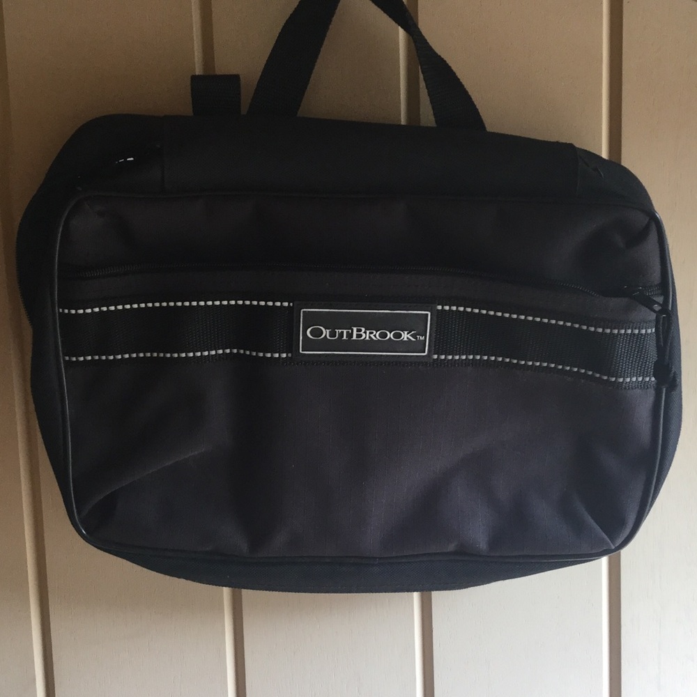 Bag for makeup  black little wear and tear