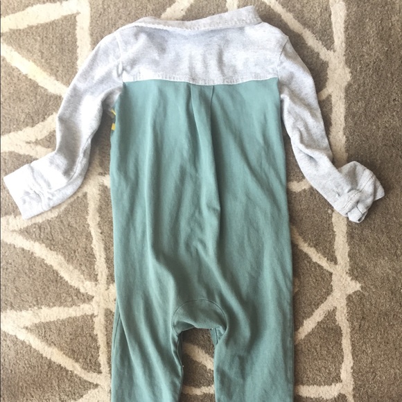 Tea Collection Long Sleeve One-piece with Collar - Picture 2 of 4