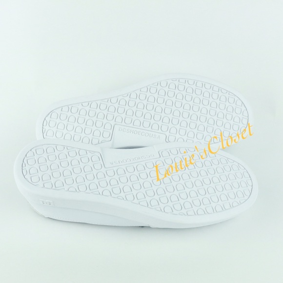 Men's DC Shoes Villain White Plaid - Picture 4 of 6