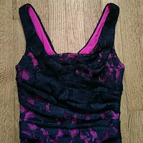 Express black lace dress size 0 - Picture 2 of 7