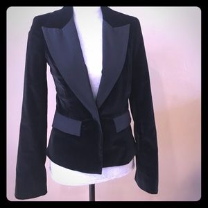 Authentic DVF velvet blazer