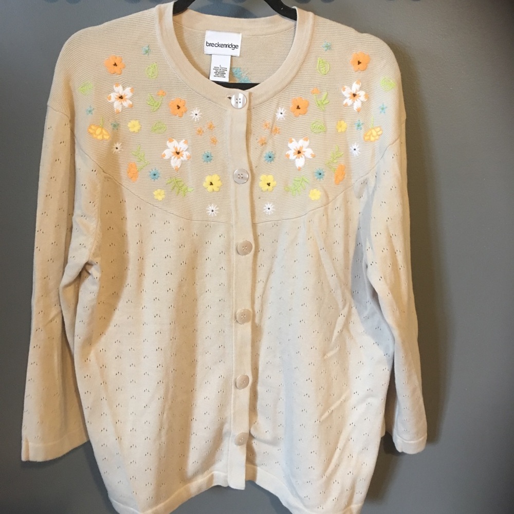 Cardigan sweater