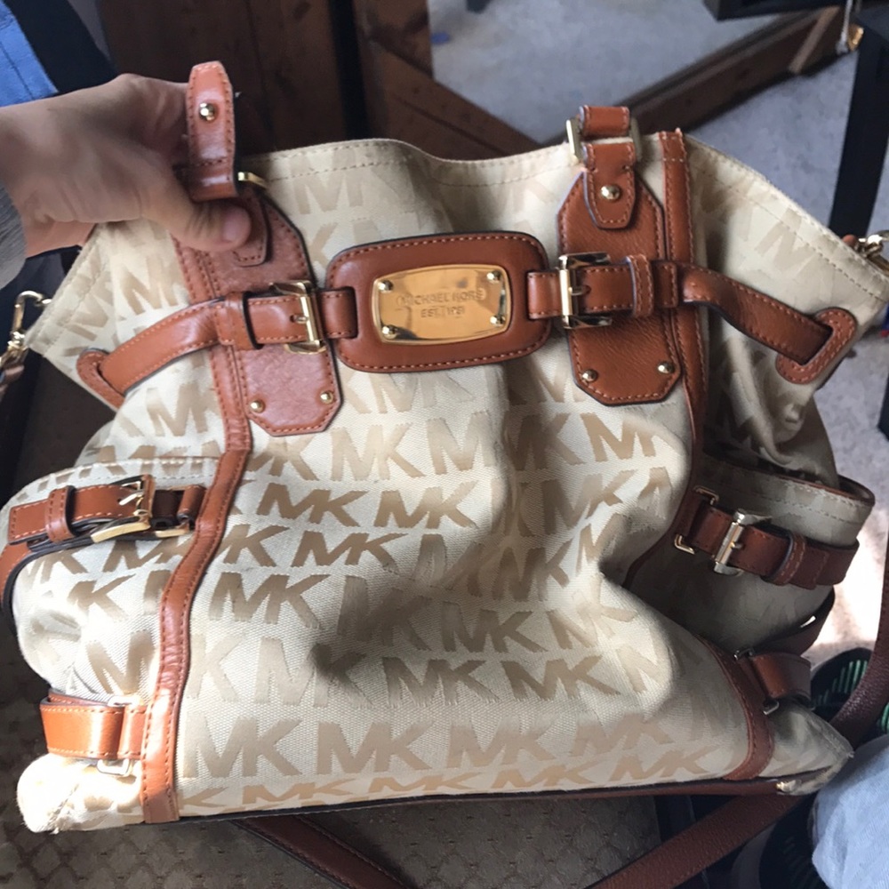 Michael Kors Monogram Gansevoort Tote Bag