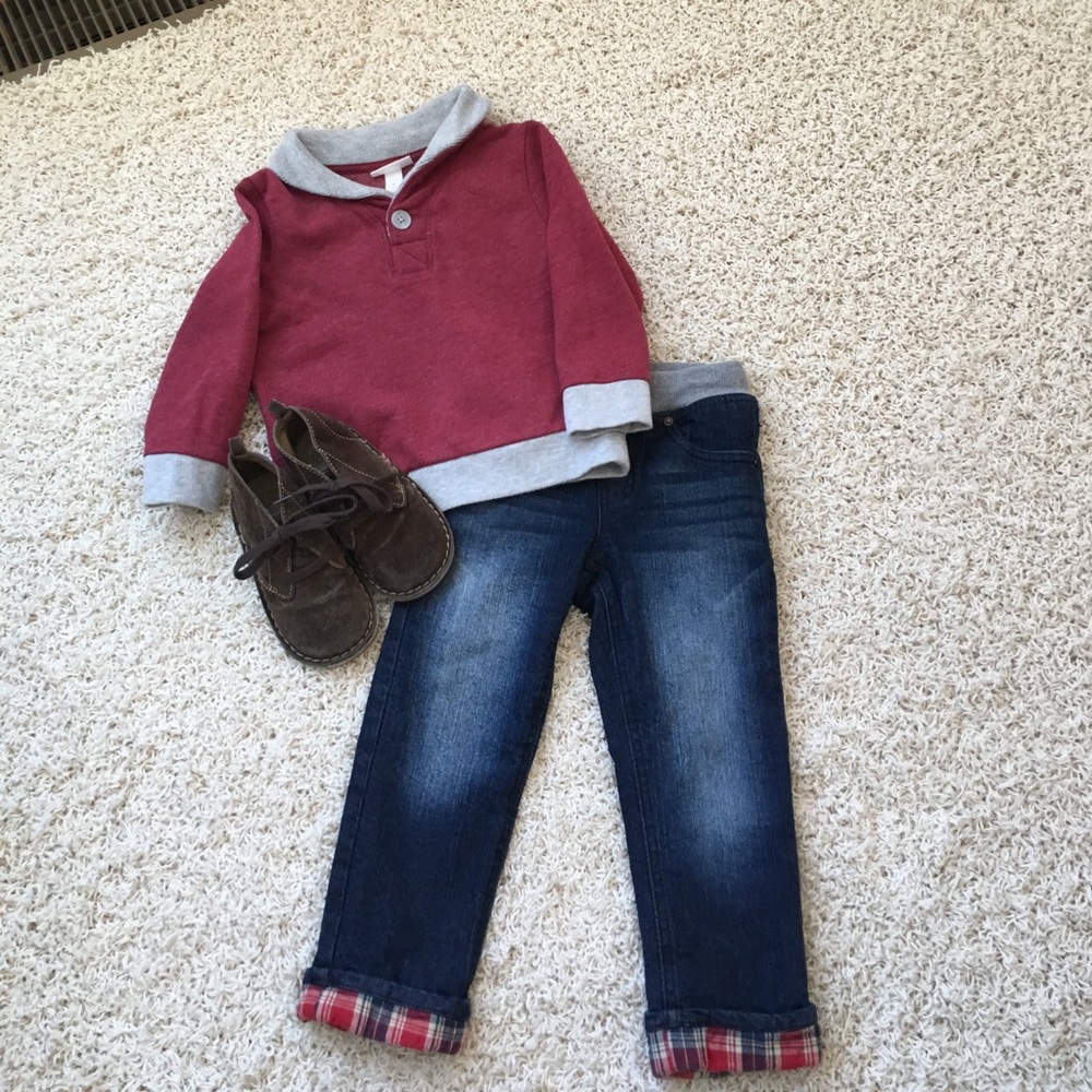 SOLD---2 Piece Cat & Jack 3T outfit