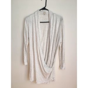NWOT Wilfred wrap tunic top