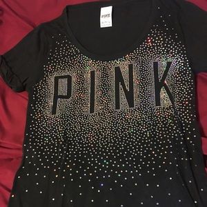 Victoria Secret PINK Sequined Tee
