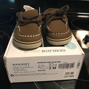 My first boat shoes by Sperry