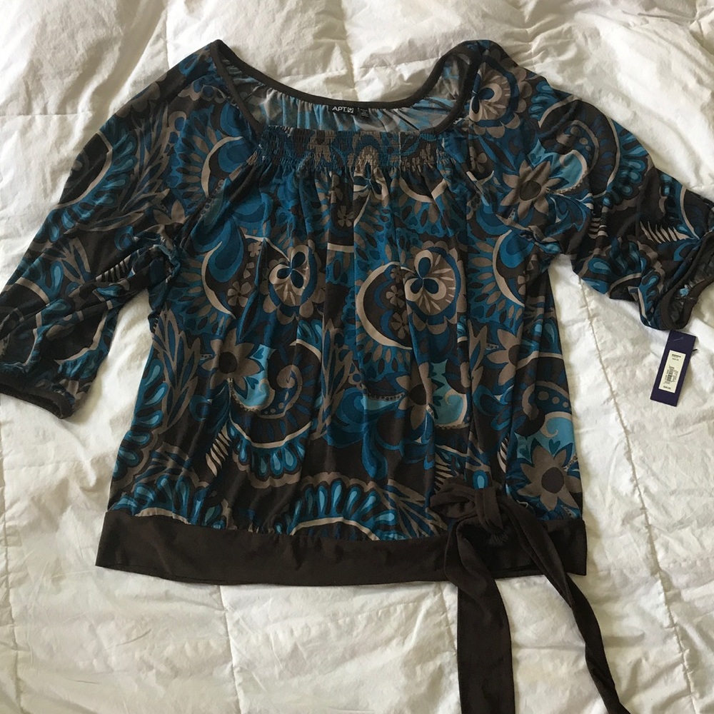 3/4 sleeve top