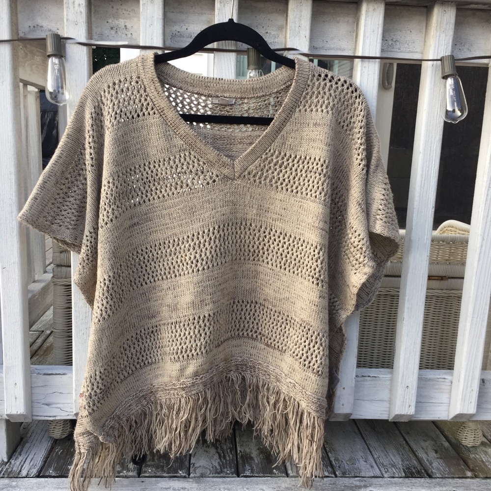 Urban Outfitters Sweater Poncho