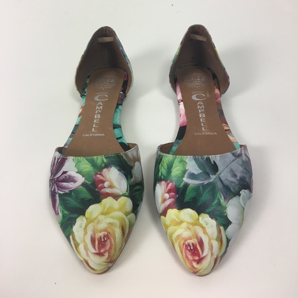 Jeffrey Campbell Shoes Jeffrey Campbell In Love Floral Flats Poshmark