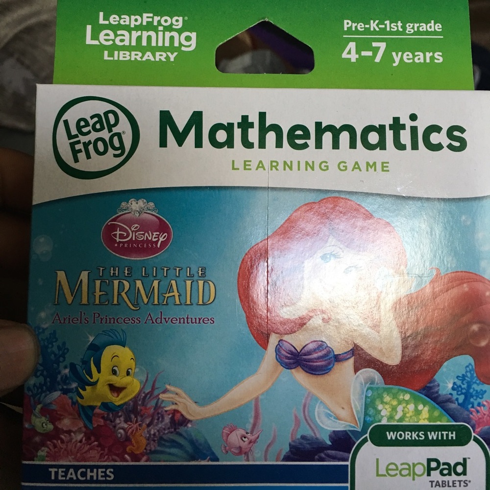 Leapfrog math learning game.  Brand new