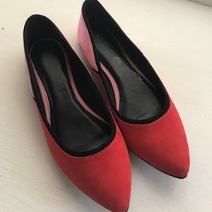 Aldo Color Block Flats