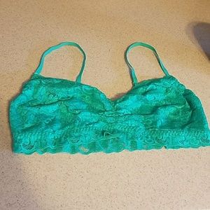 Green bralette