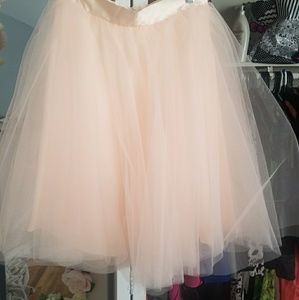 XL Blush Pink Tutu Skirt