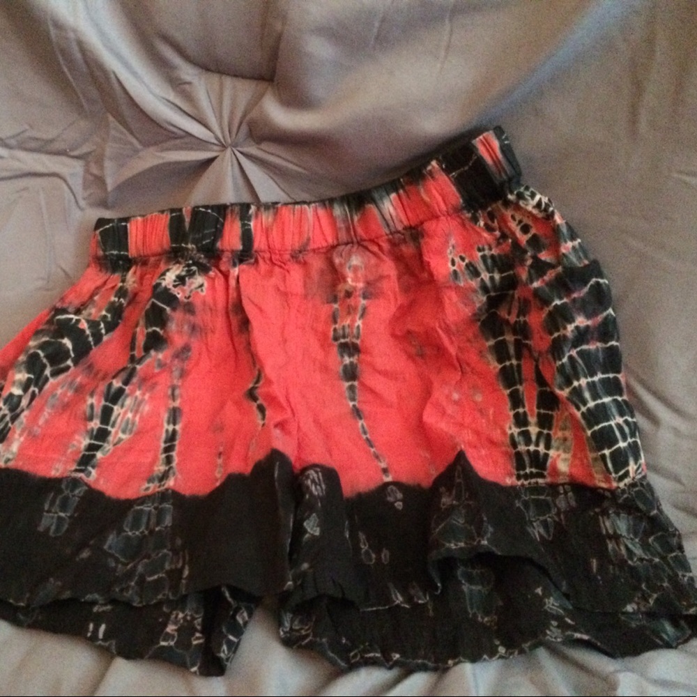 Tye dye shorts